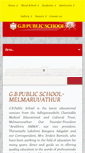 Mobile Screenshot of gbpublicschool.com